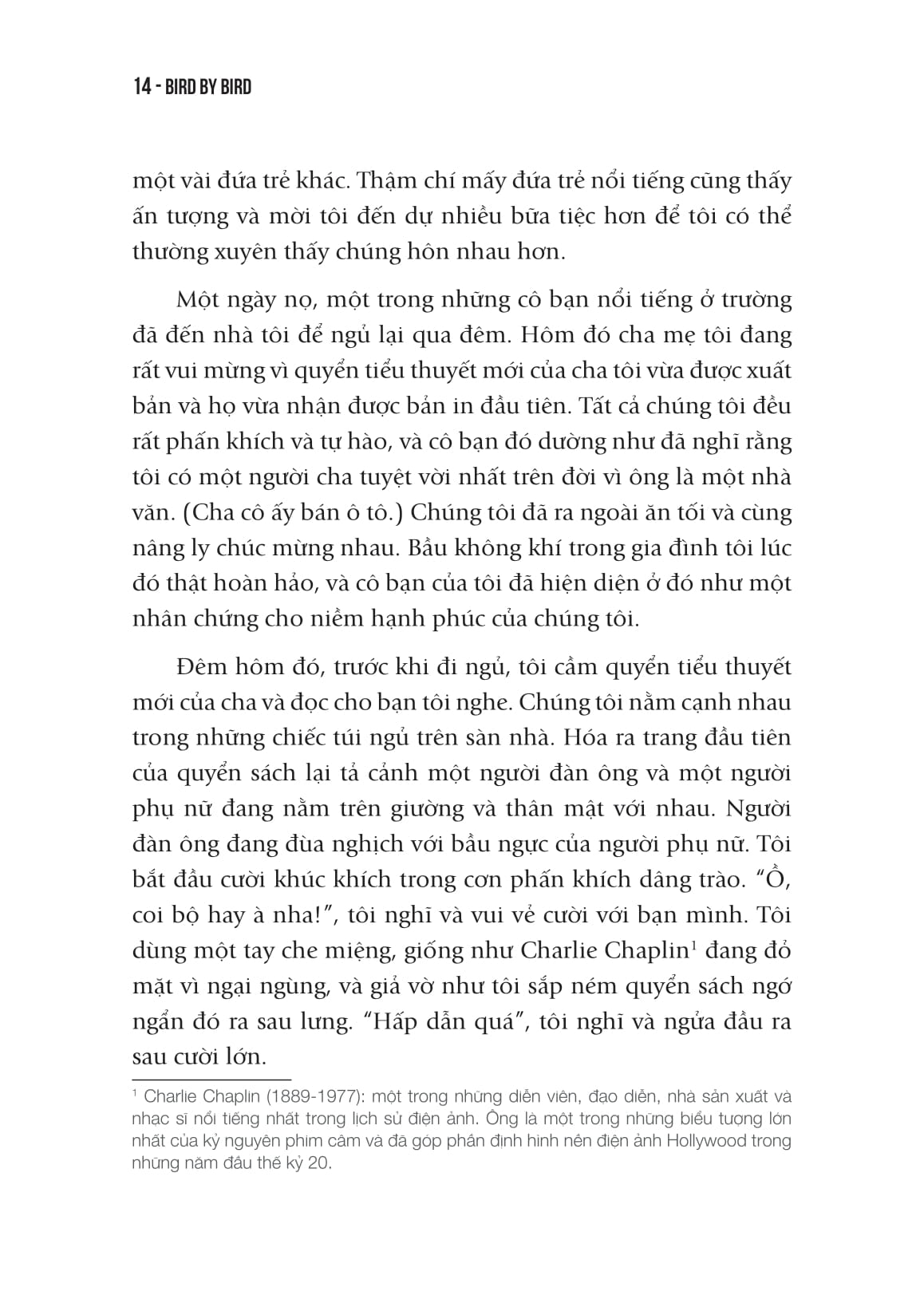 Viet Va Song - Bird By Bird - Nhung Chia Se Thiet Thuc Ve Cach Viet Va Cach Song