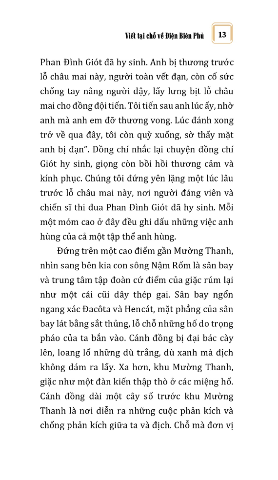viết về điện biên phủ