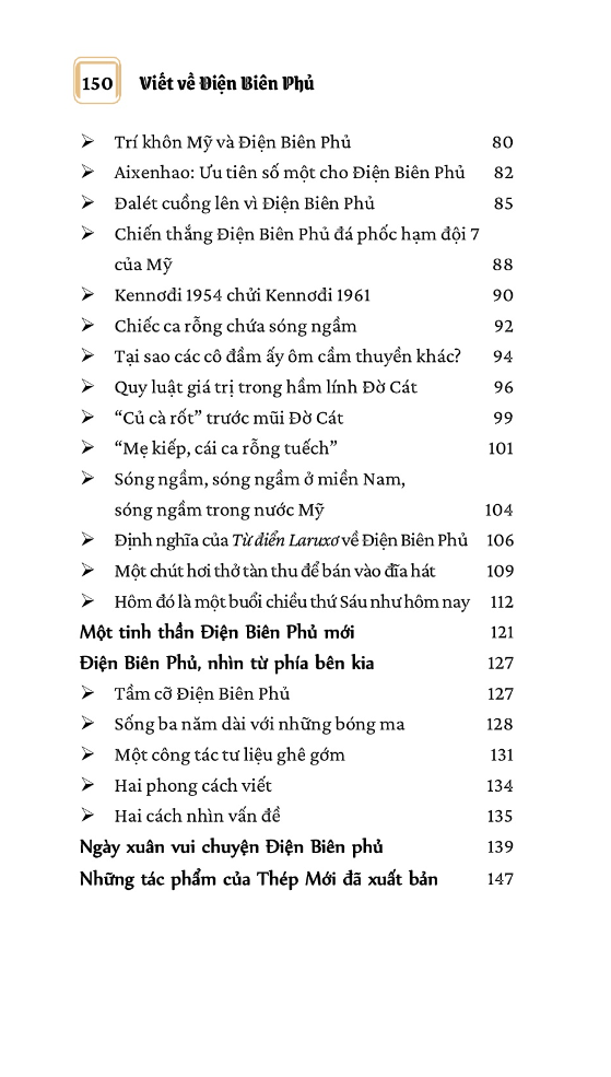 viết về điện biên phủ