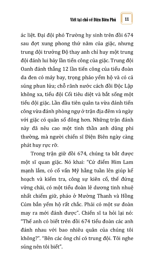 viết về điện biên phủ