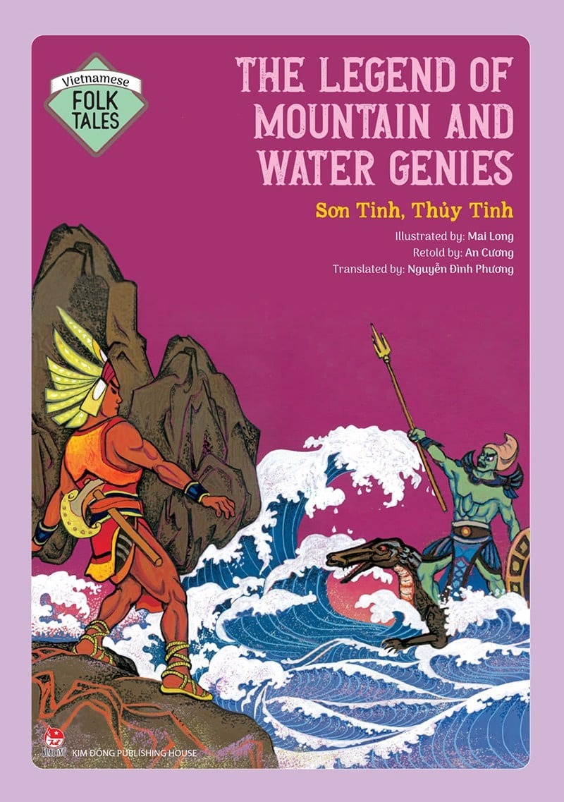 vietnamese folklore - the legend of mountain and water genies - sơn tinh, thủy tinh