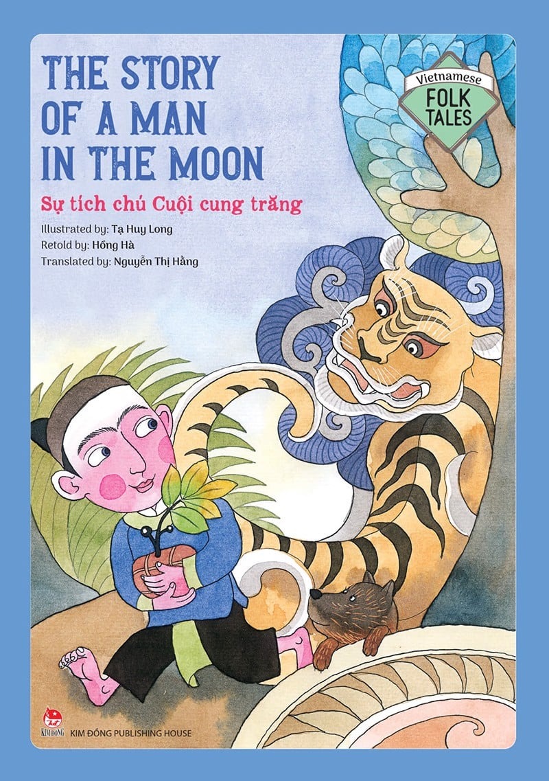 vietnamese folklore - the story of a man in the moon - sự tích chú cuội cung trăng