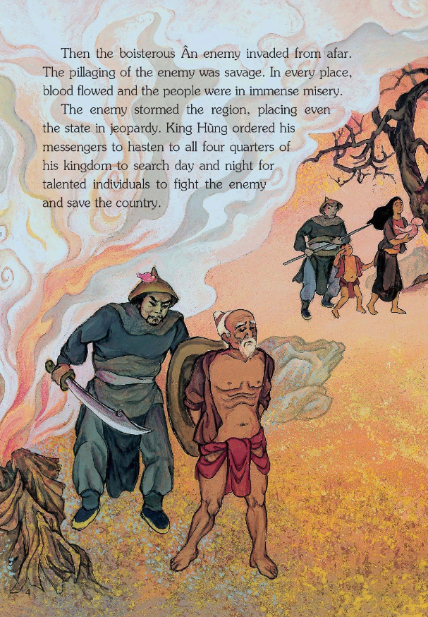 vietnamese folklore - the story of saint gióng - chuyện ông gióng