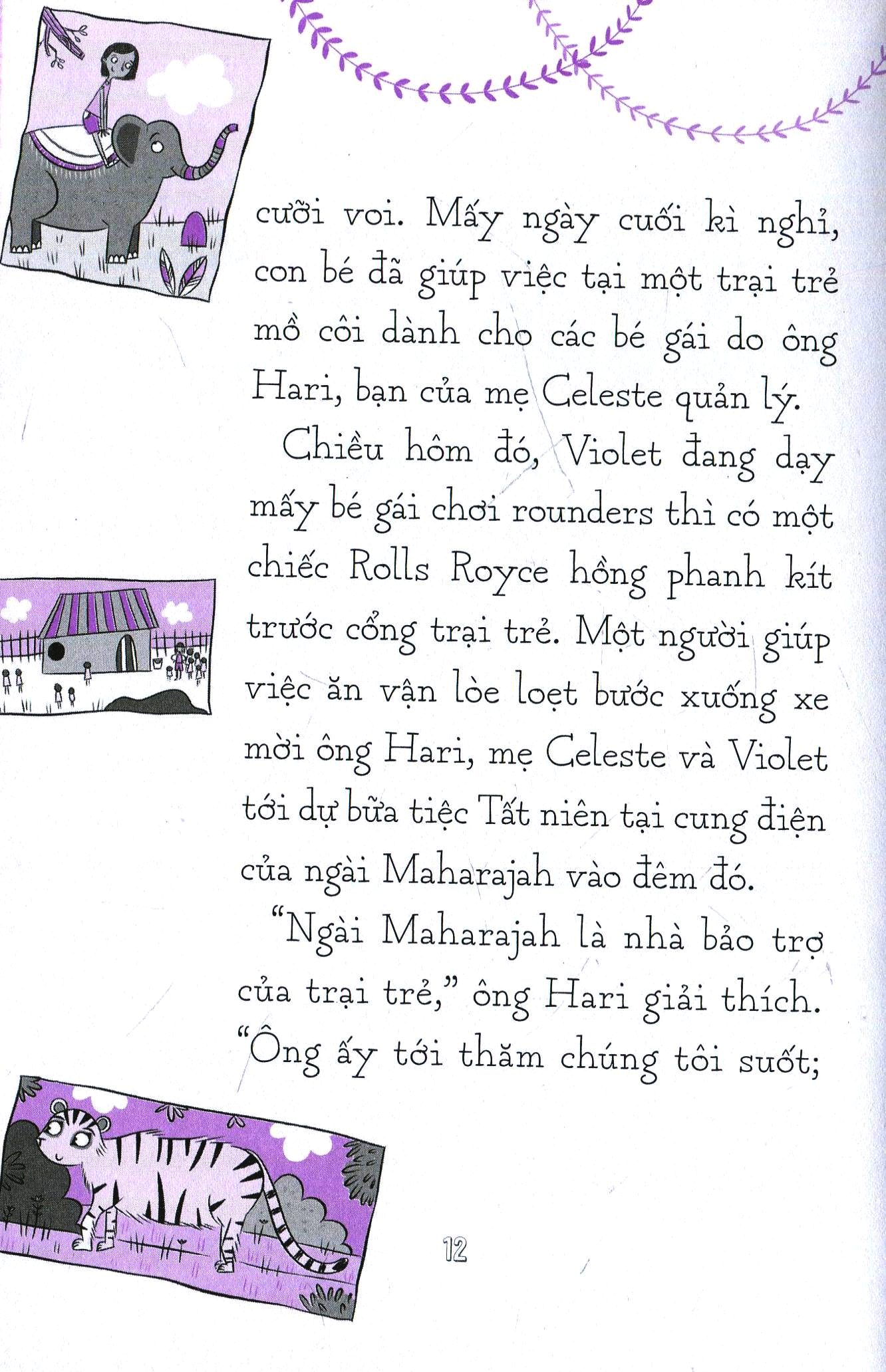 violet và kho báu bí mật