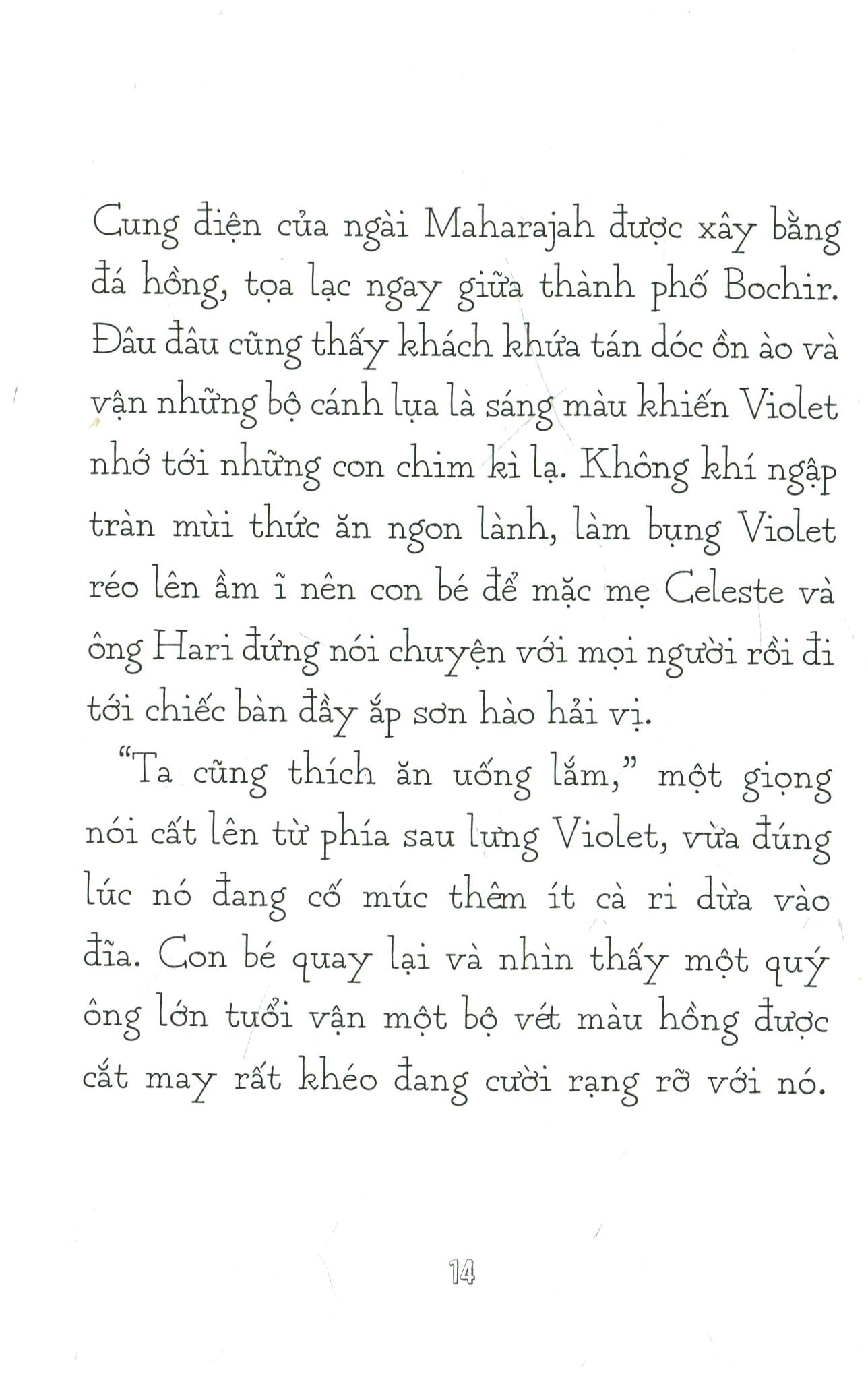 violet và kho báu bí mật