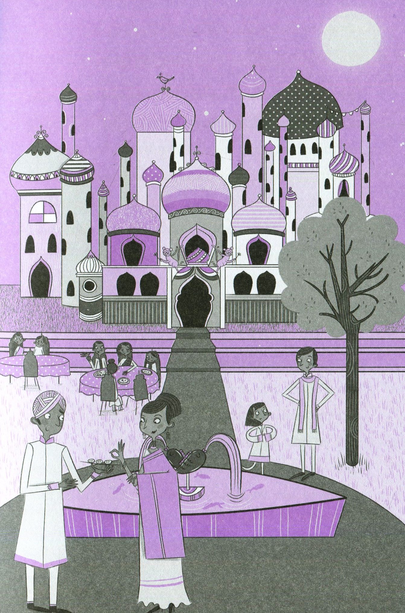 violet và kho báu bí mật