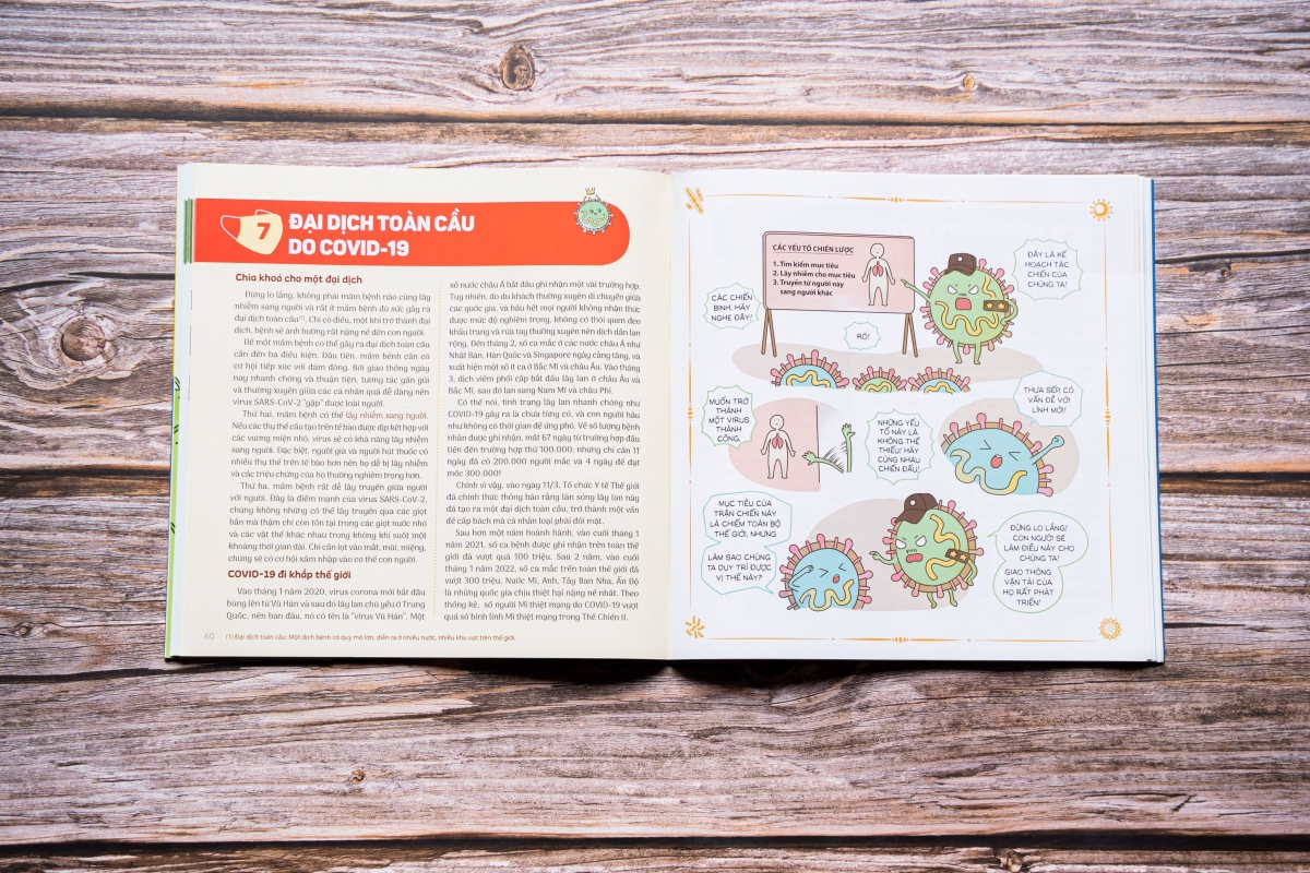 virus không cố ý! - câu chuyện về virus, vi khuẩn và covid-19