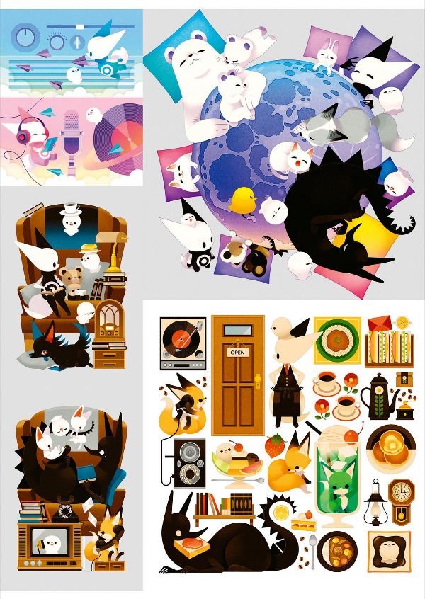 visions 2021 illustrators book