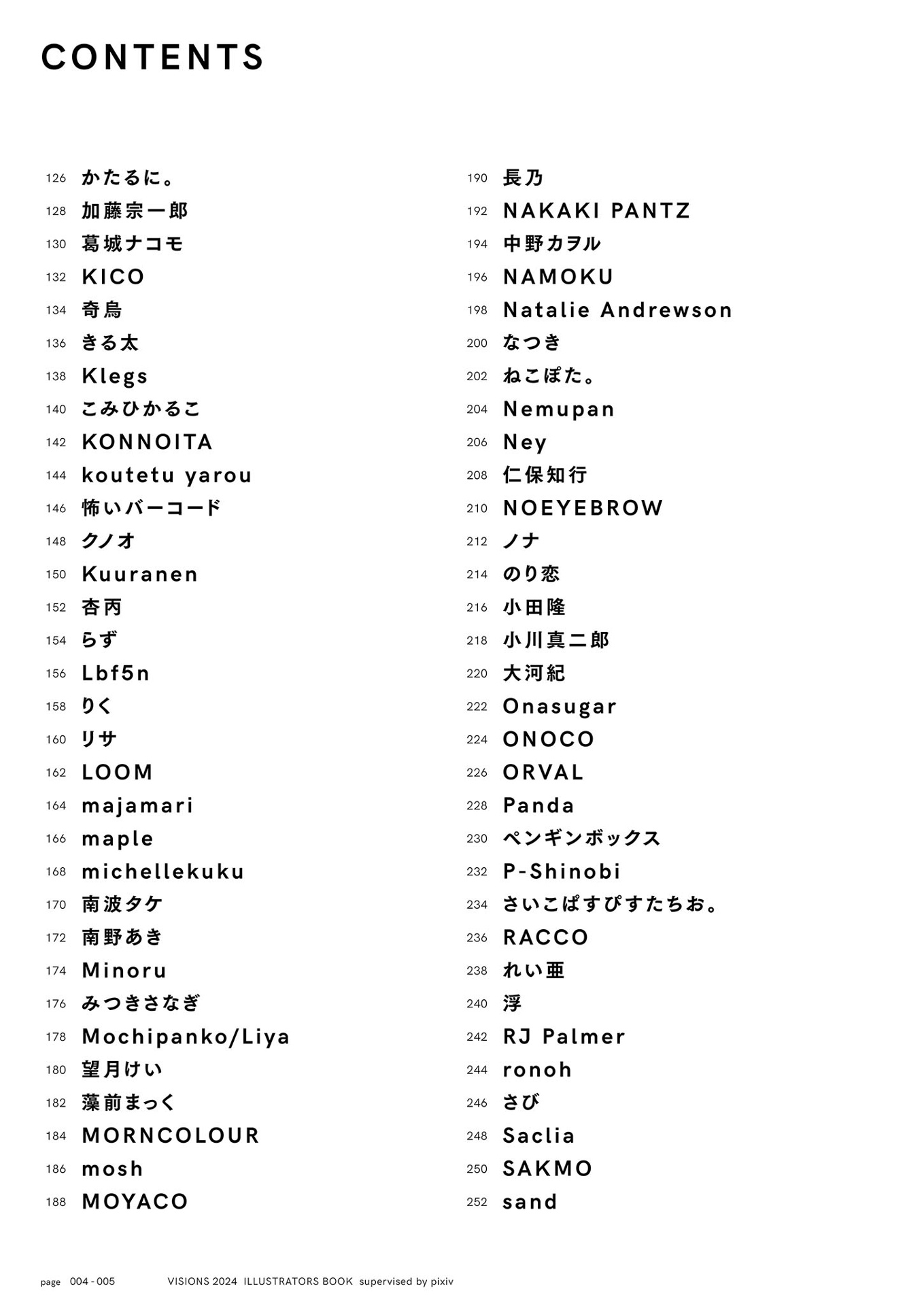 visions 2024 illustrators book