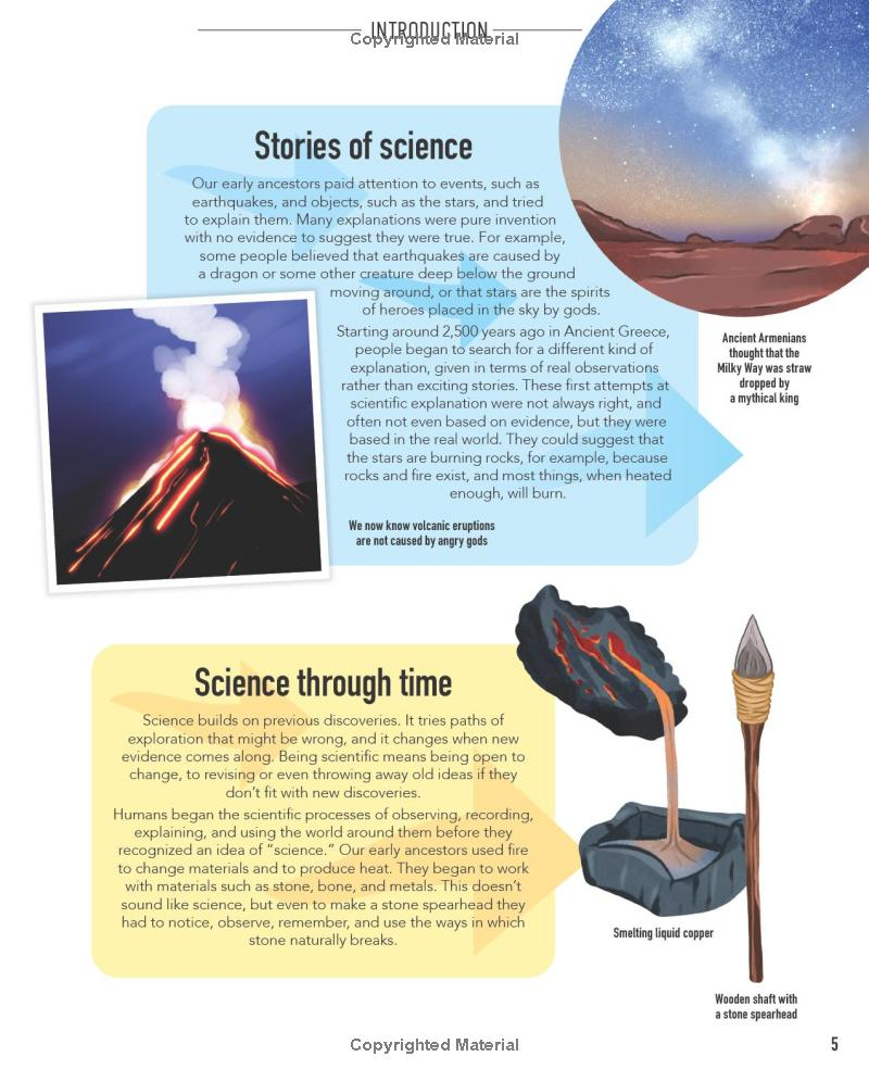 visual timelines - science