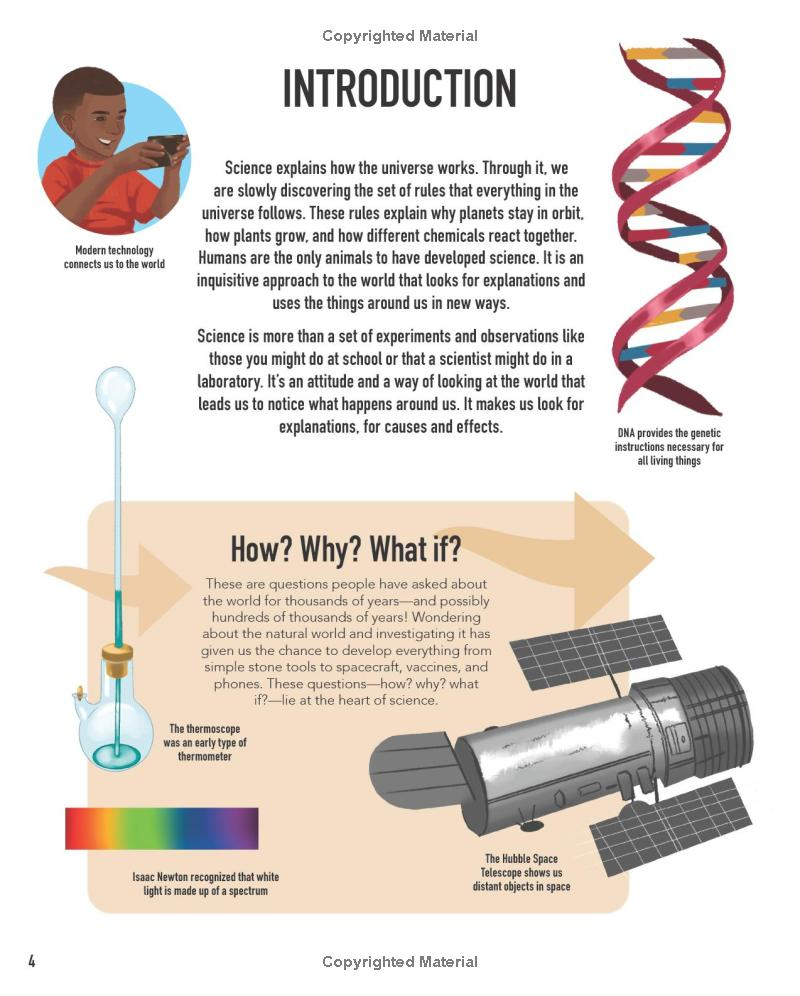 visual timelines - science