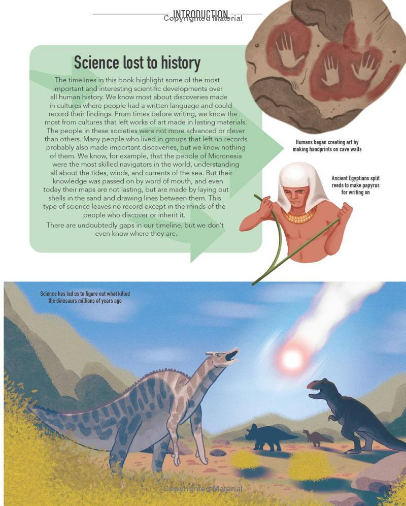 visual timelines - science