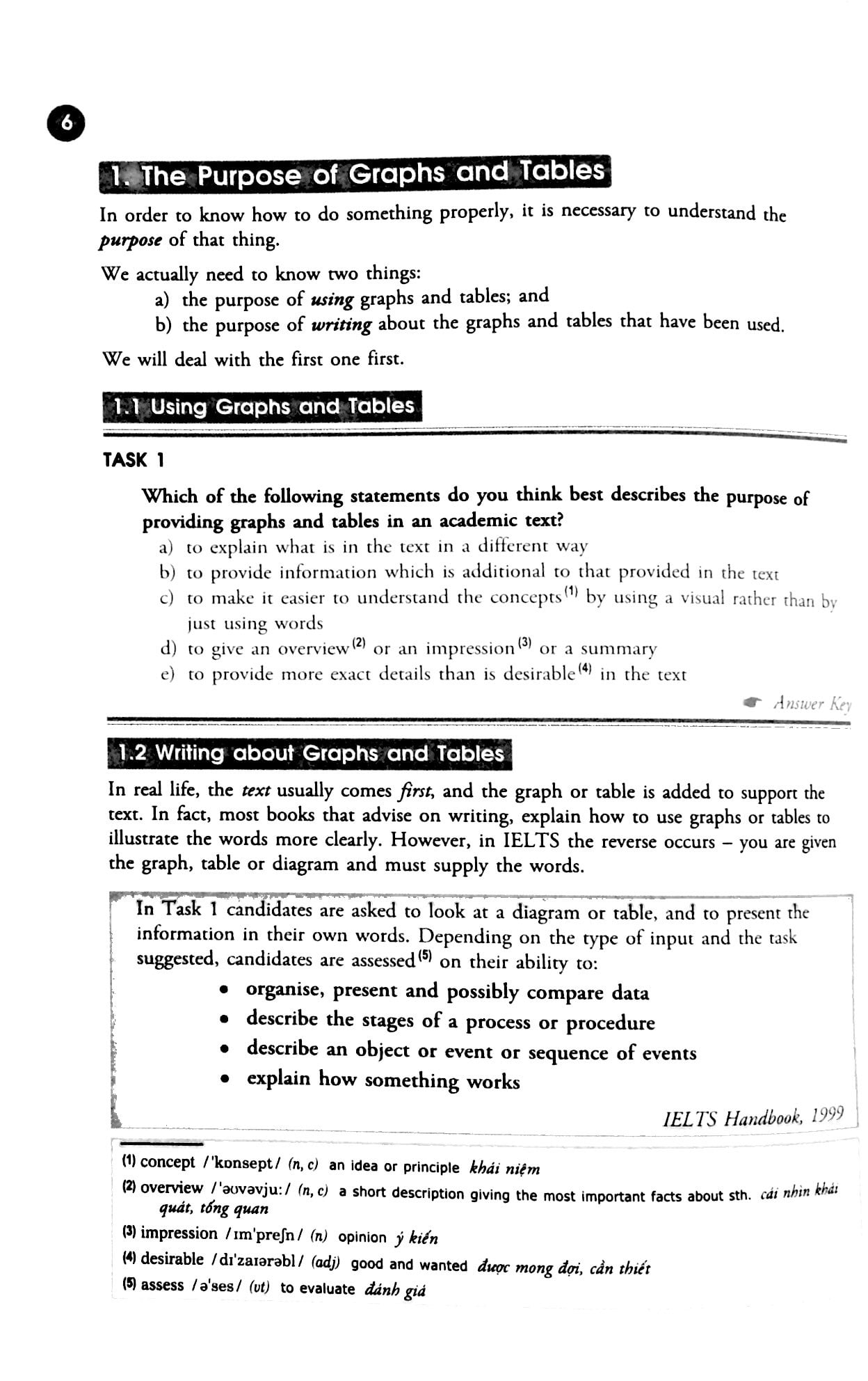 visuals writing about graphs, tables and diagrams (tái bản 2014)