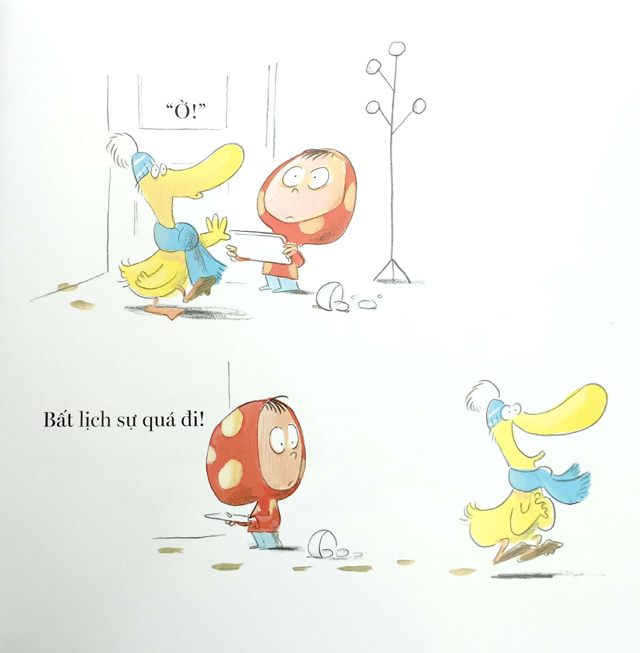 vịt và chấm - bất lịch sự quá đi!