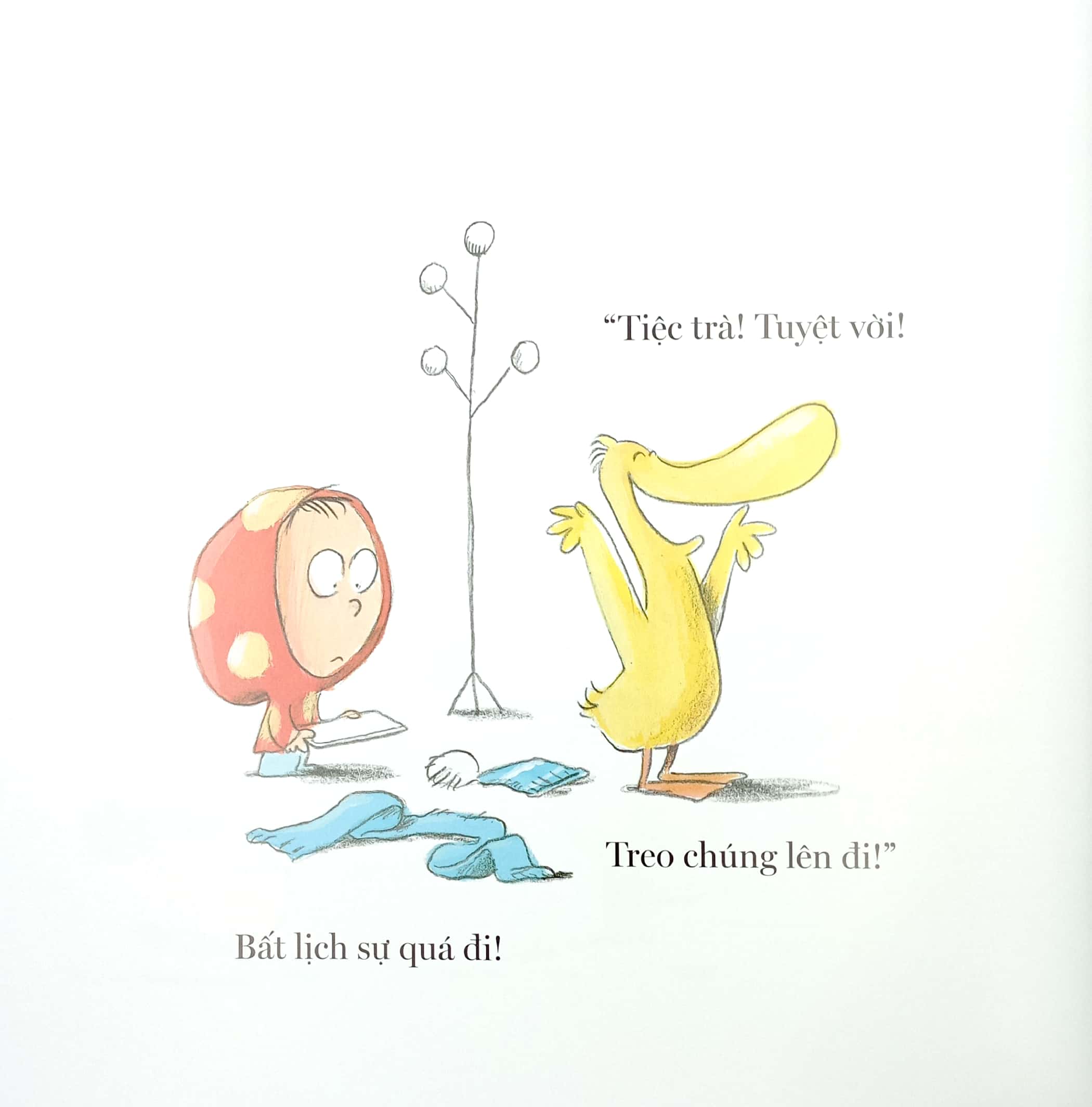 vịt và chấm - bất lịch sự quá đi!