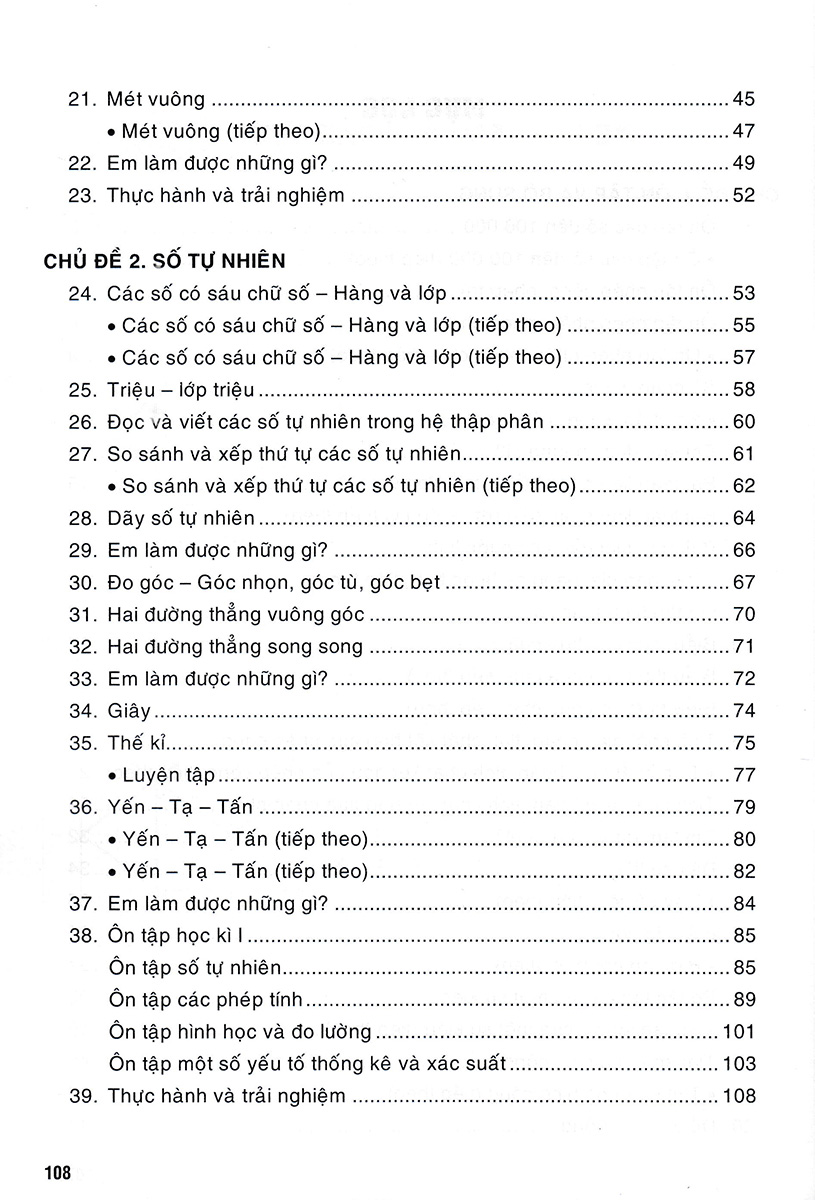 vở bài tập nâng cao toán 4 - tập 1 (bám sát sgk chân trời sáng tạo)