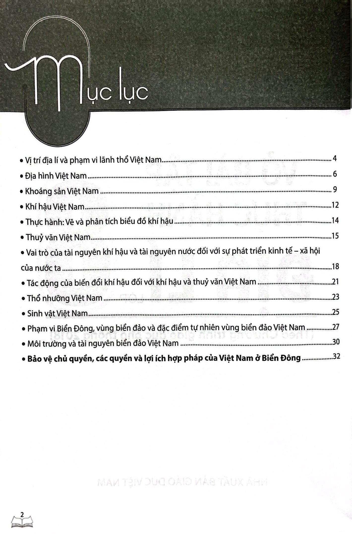 vở bài tập thực hành địa lí lớp 8 (theo chương trình giáo dục phổ thông 2018)