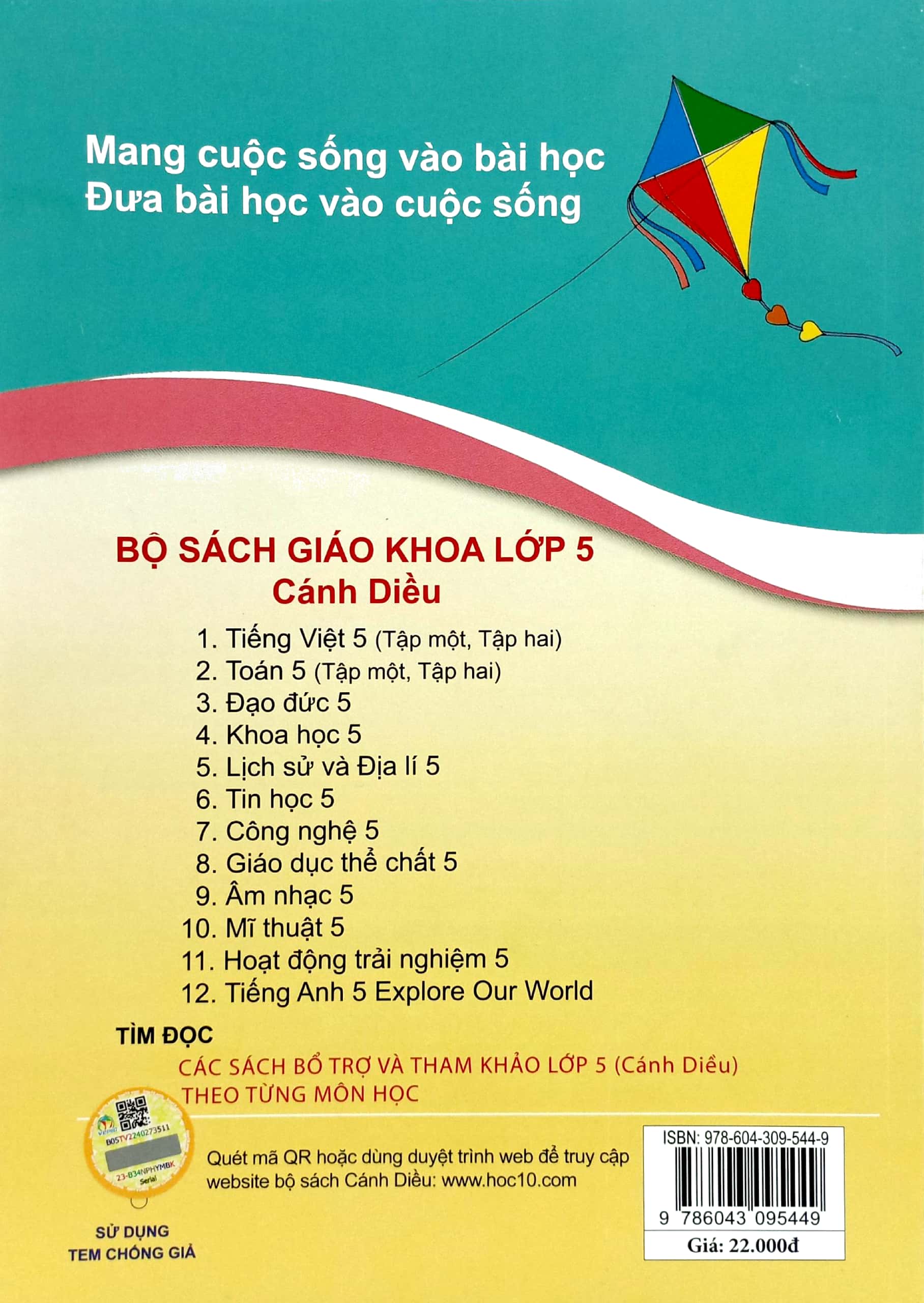vở bài tập tiếng việt 5 - tập 2 (cánh diều) (chuẩn)