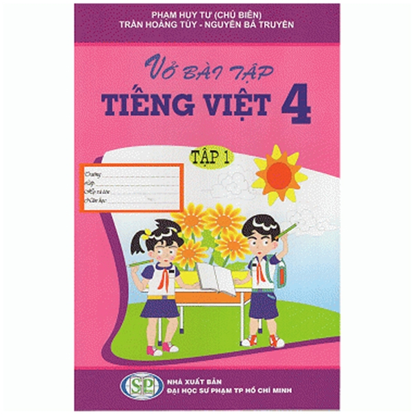 vở bài tập tiếng việt - lớp 4 (tập 1)