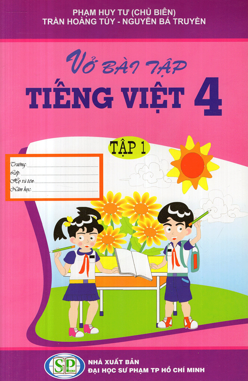 vở bài tập tiếng việt - lớp 4 (tập 1)