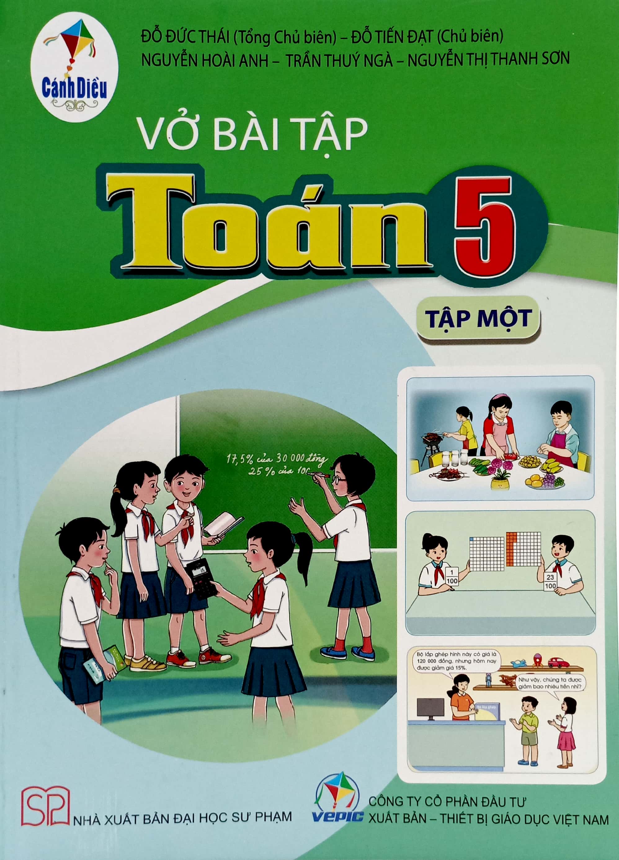 vở bài tập toán 5 - tập 1 (cánh diều) (chuẩn)