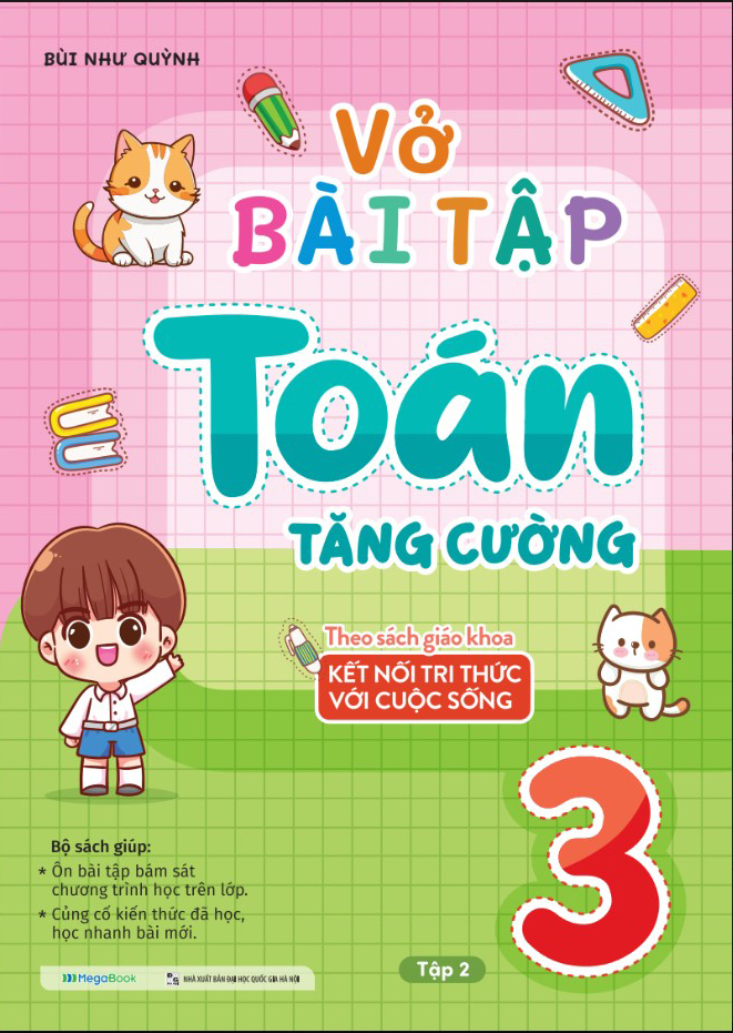 vở bài tập toán tăng cường 3 - tập 2 (theo sách giáo khoa kết nối tri thức với cuộc sống)