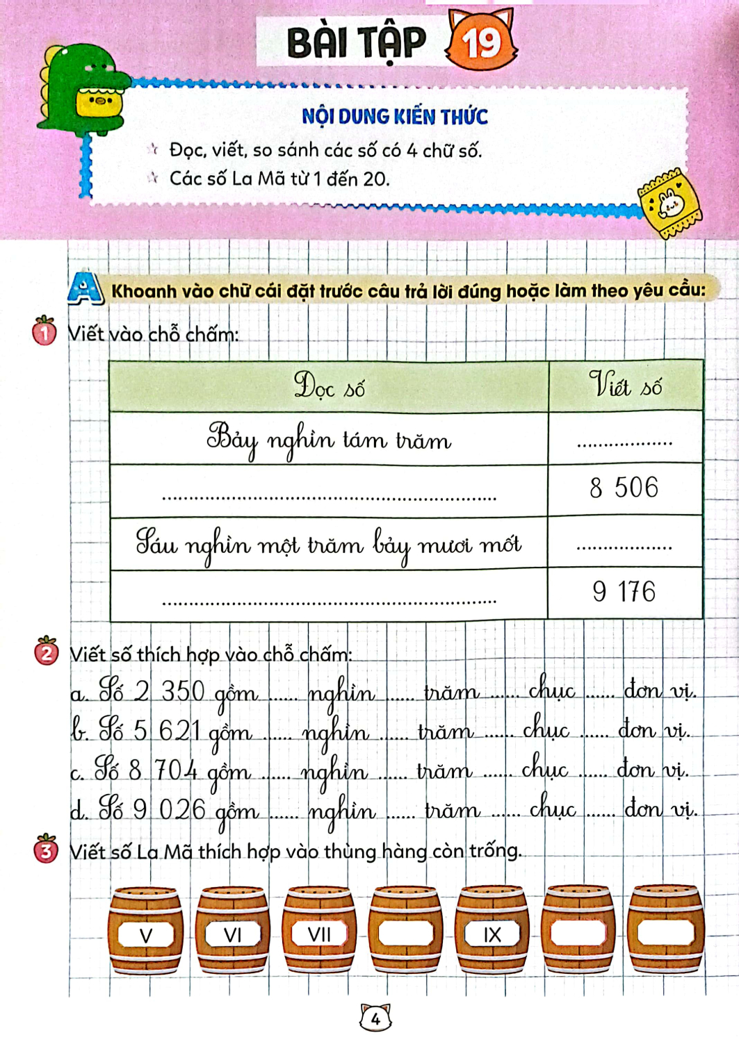 vở bài tập toán tăng cường 3 - tập 2 (theo sách giáo khoa kết nối tri thức với cuộc sống)