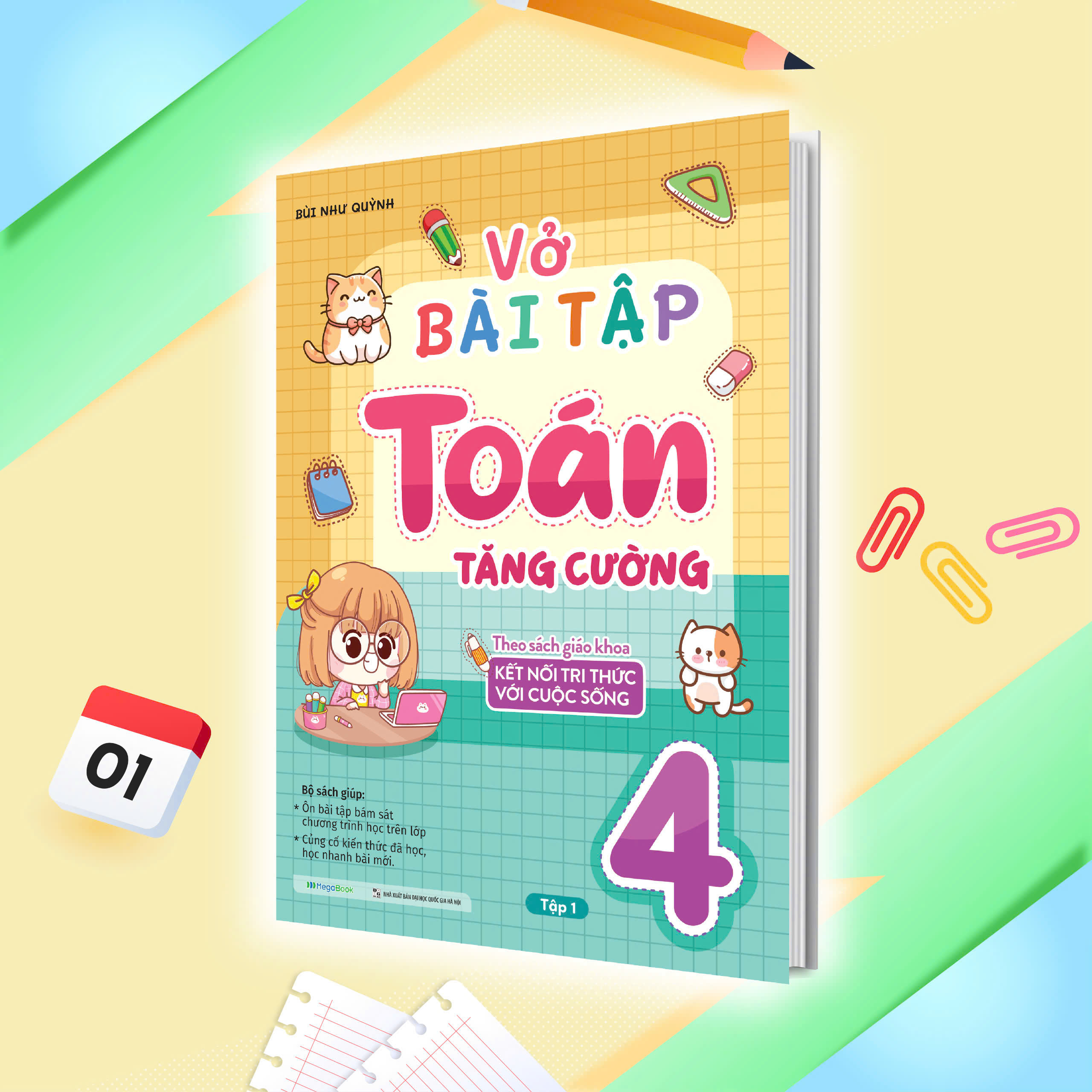 vở bài tập toán tăng cường lớp 4 - tập 1 (theo sách giáo khoa kết nối tri thức với cuộc sống)