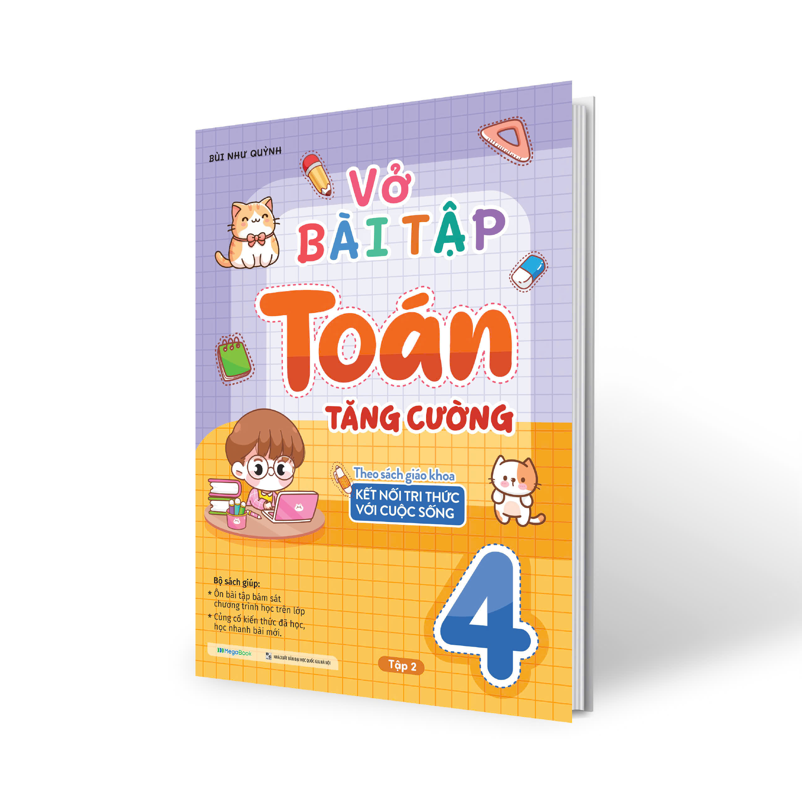 vở bài tập toán tăng cường lớp 4 - tập 2 (theo sách giáo khoa kết nối tri thức với cuộc sống)