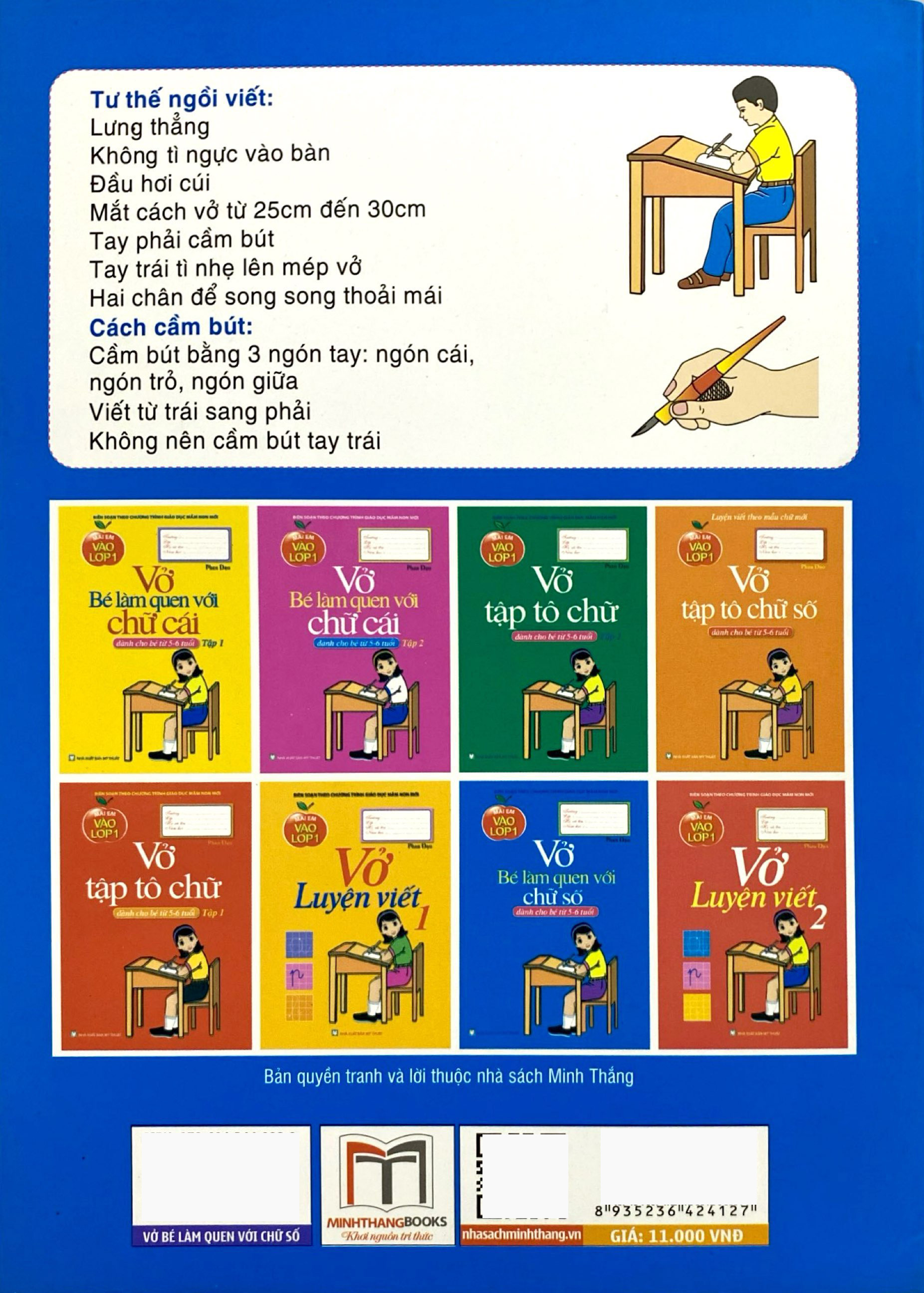 vở bé làm quen với chữ số (dành cho bé từ 5 - 6 tuổi) (tái bản)