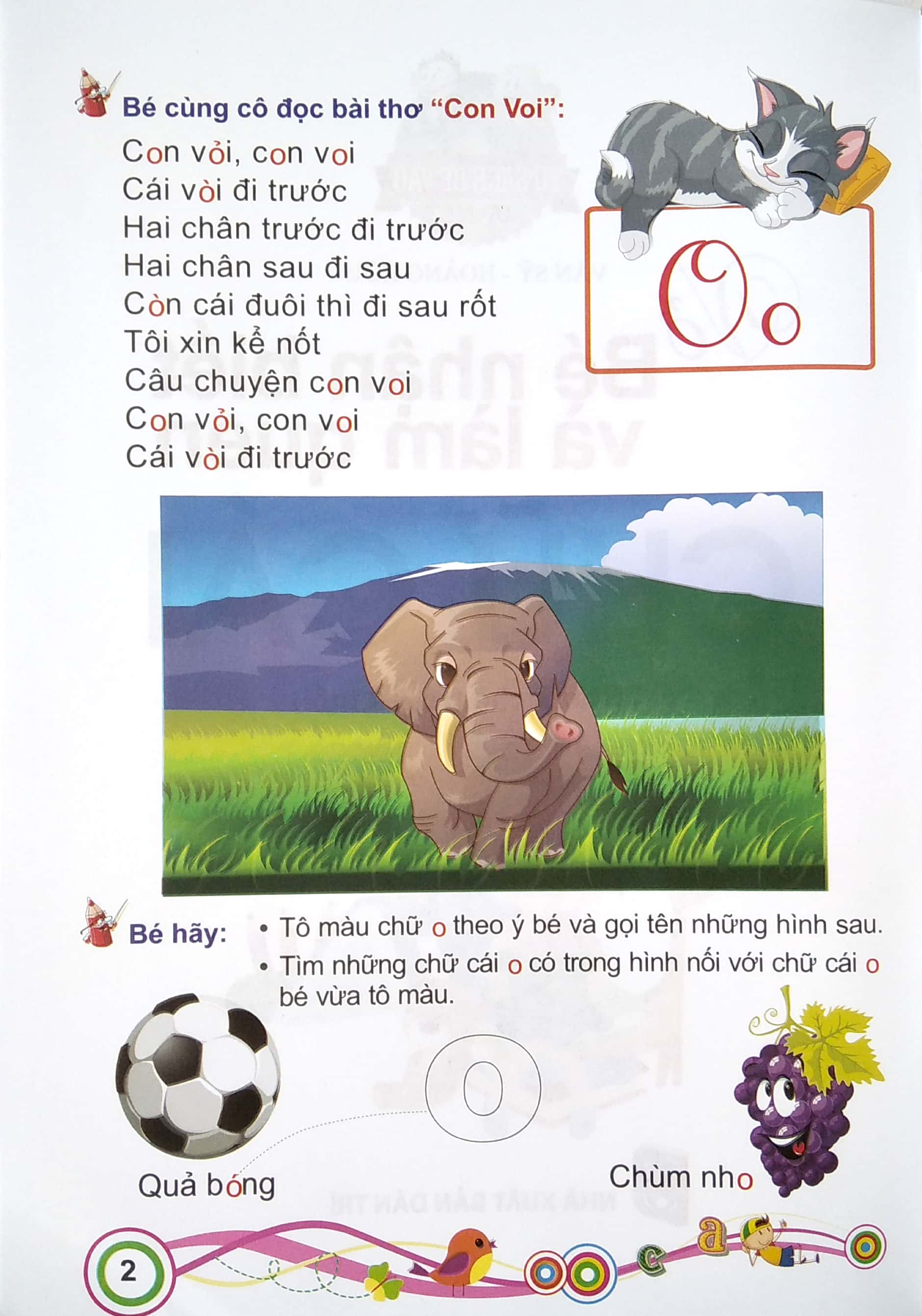 vở bé nhận biết và làm quen chữ cái (dành cho trẻ 3 - 4 tuổi)