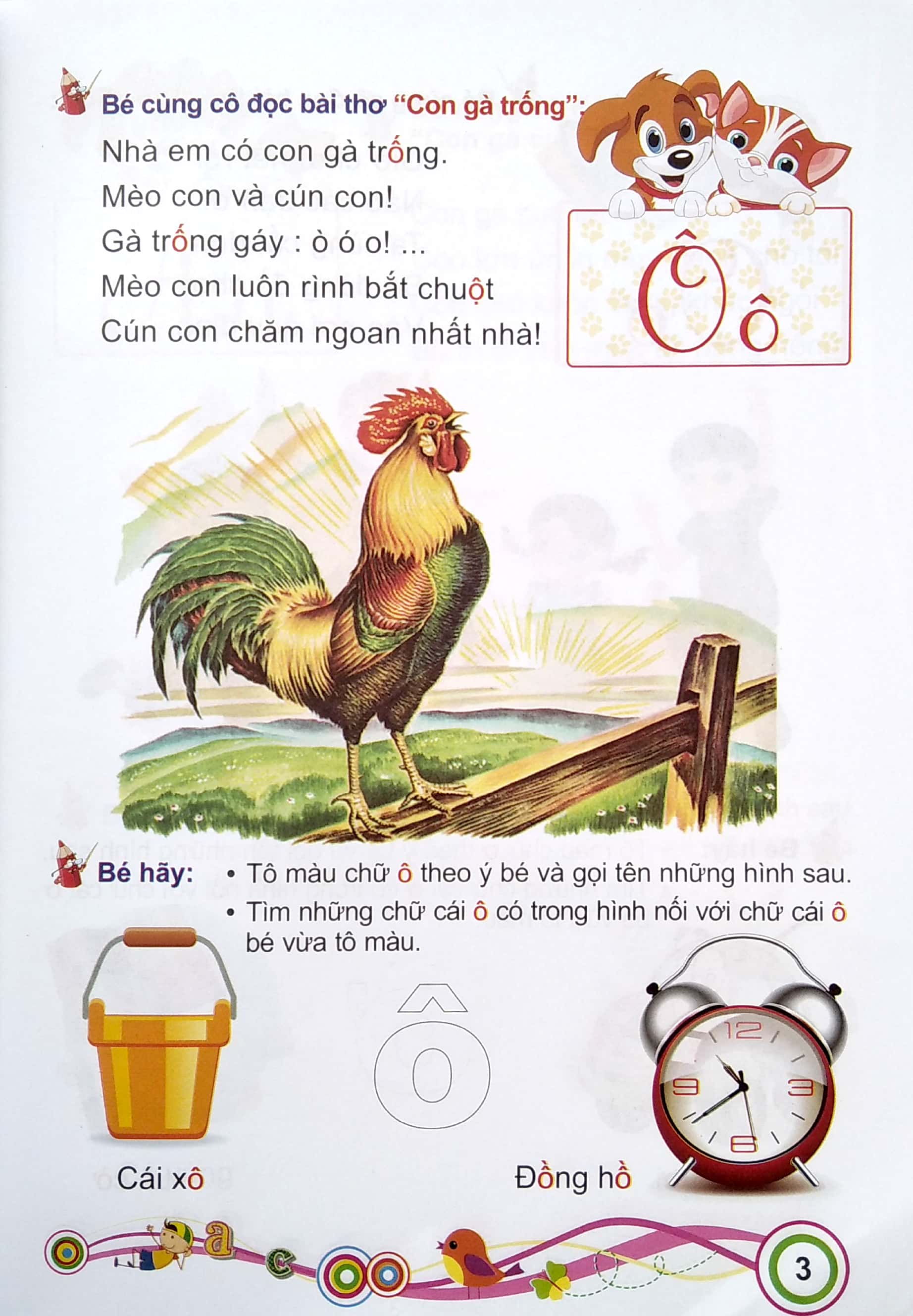 vở bé nhận biết và làm quen chữ cái (dành cho trẻ 3 - 4 tuổi)