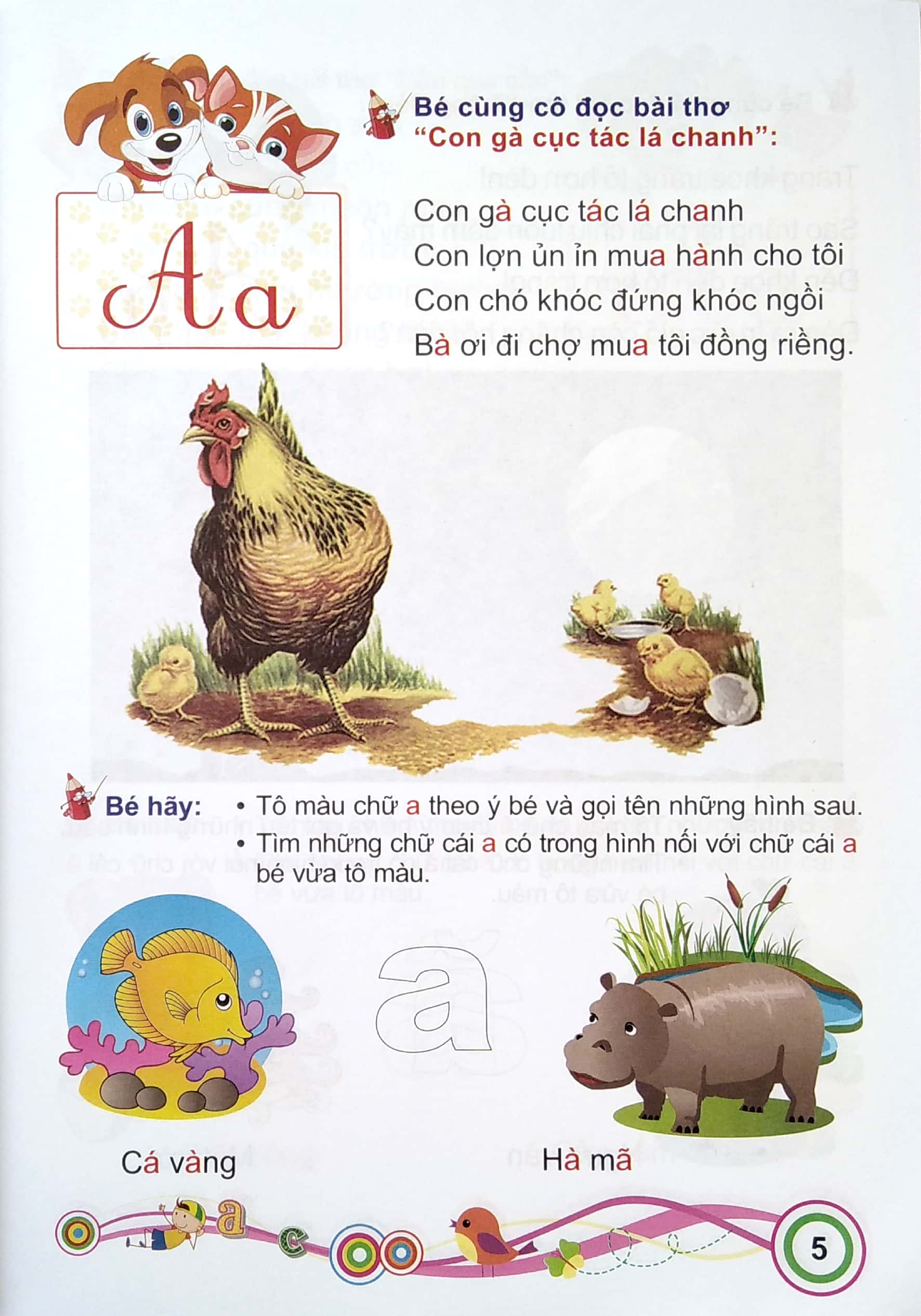 vở bé nhận biết và làm quen chữ cái (dành cho trẻ 3 - 4 tuổi)