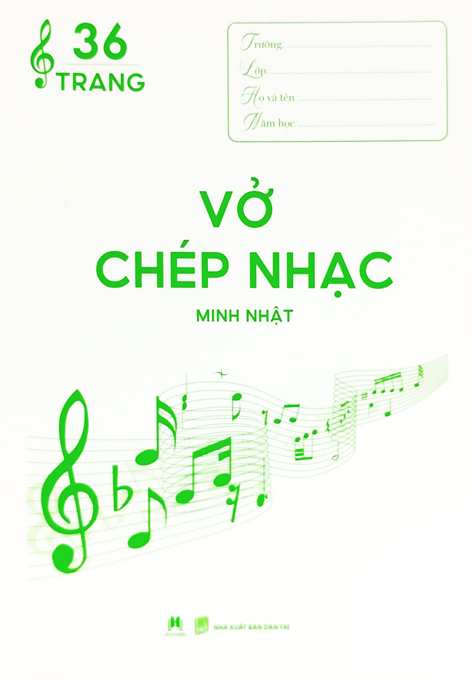 vở chép nhạc 36 trang