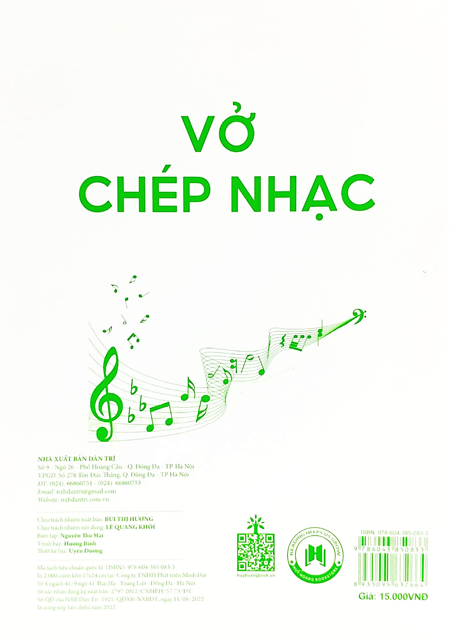 vở chép nhạc 36 trang