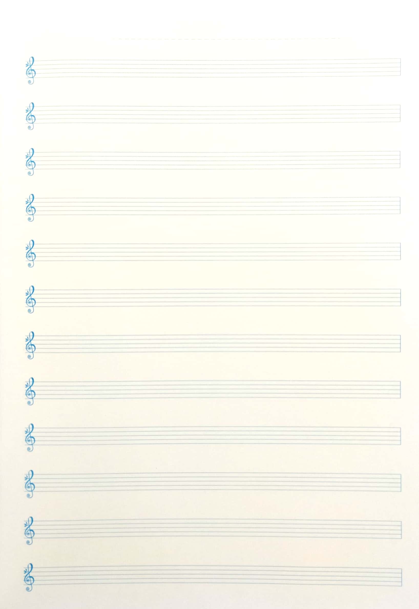 vở chép nhạc 40 trang