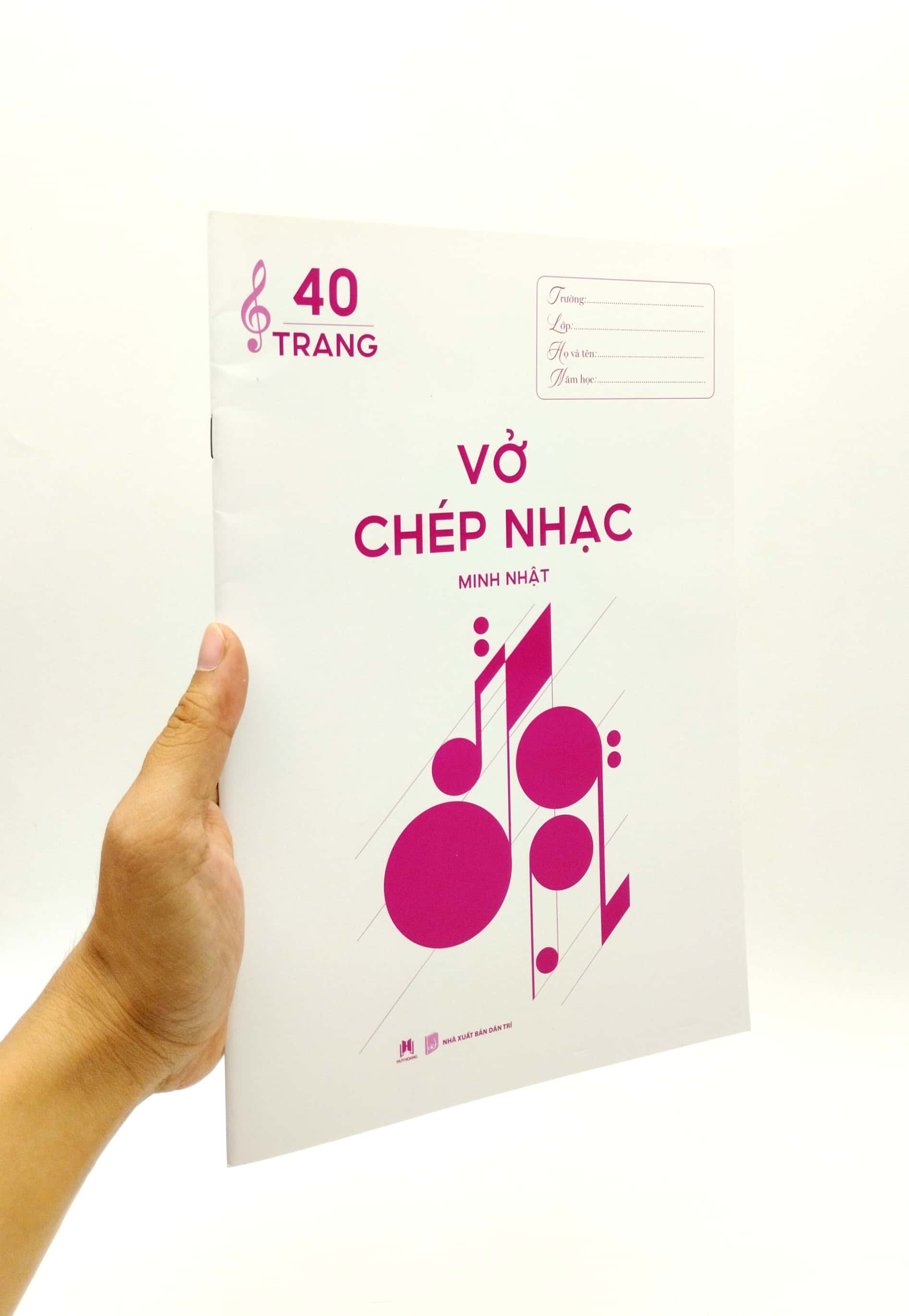 vở chép nhạc 40 trang