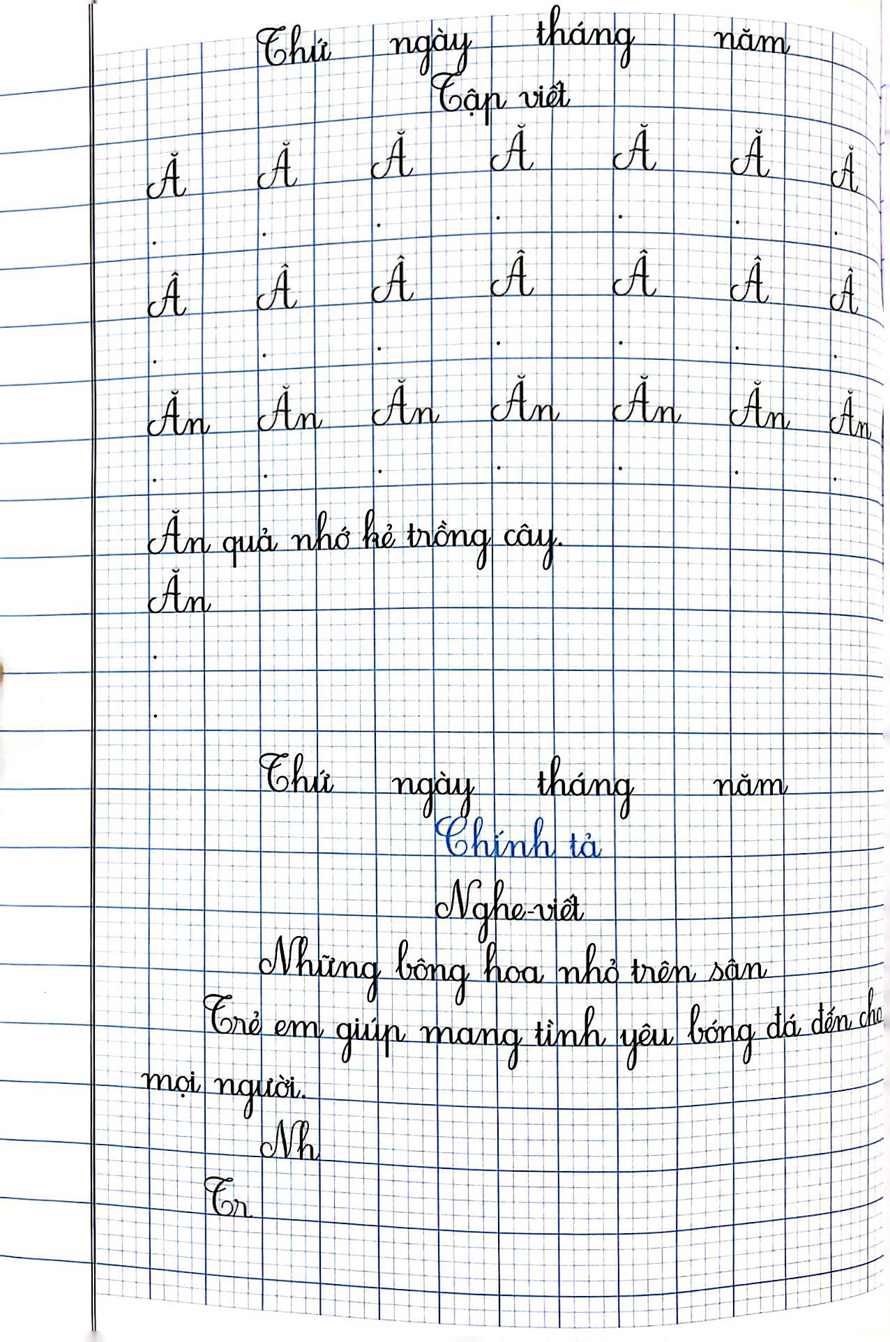 vở chính tả lớp 1 (chân trời sáng tạo) (tái bản 2023)