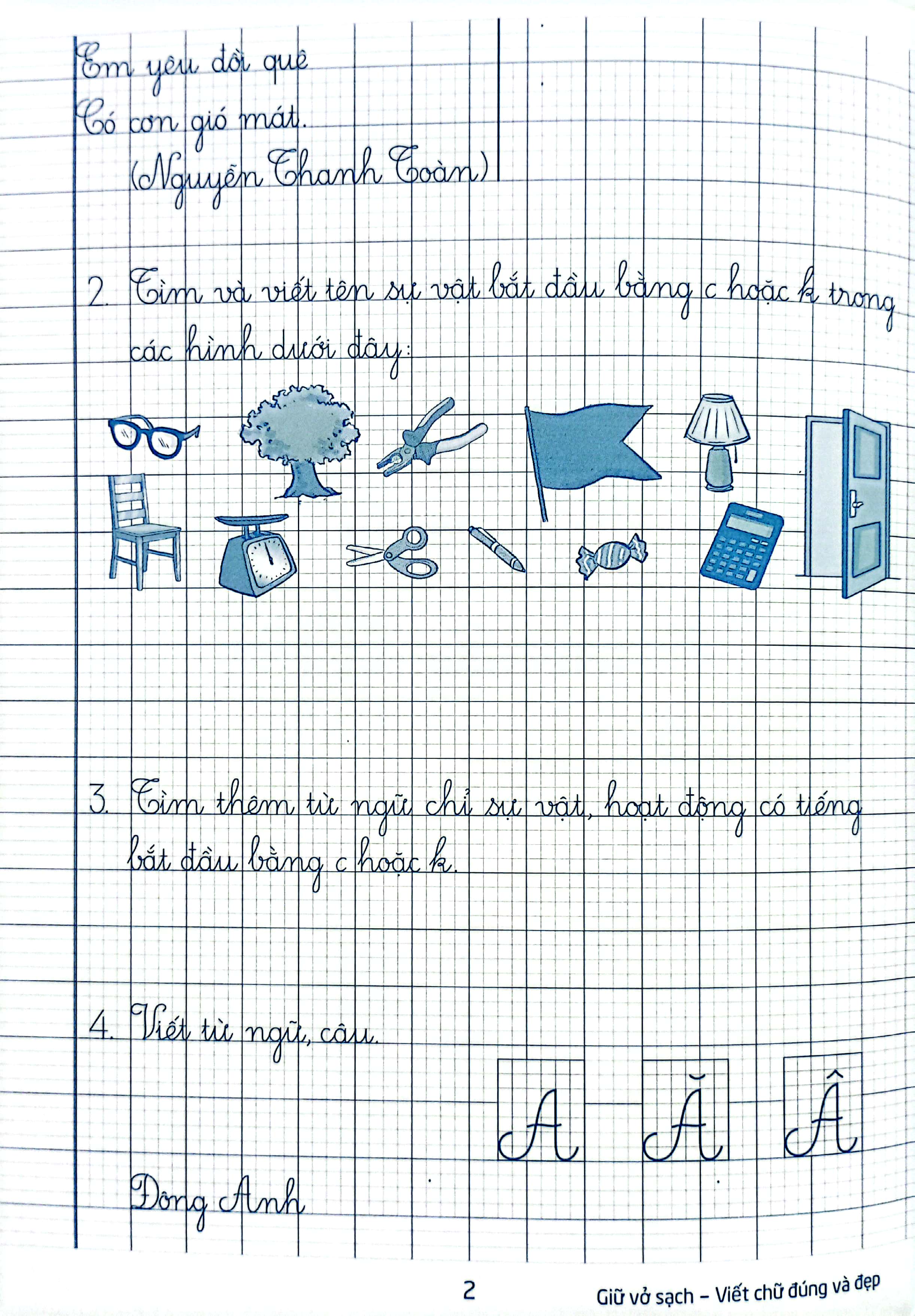 vở chính tả lớp 3 - tập 1 (kết nối tri thức với cuộc sống)