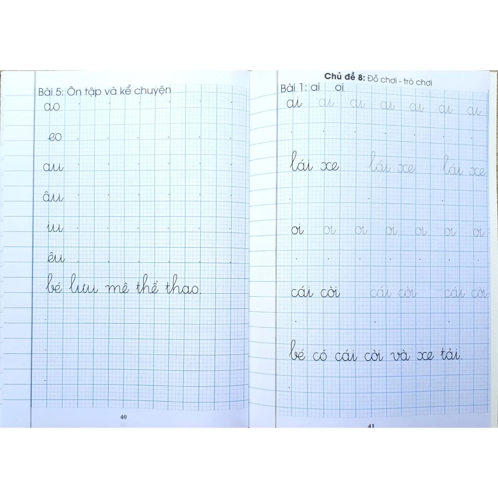 vở luyện viết lớp 1 - tập 1 (bộ sách chân trời sáng tạo) (tái bản 2024)