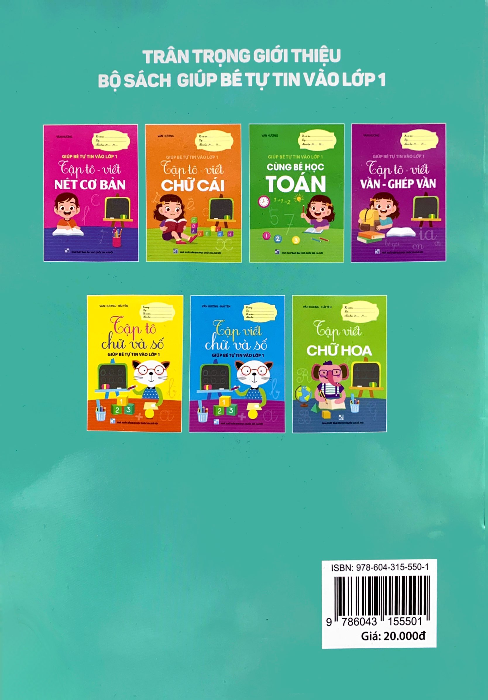 vở luyện viết mẫu chữ nhỏ một ô ly