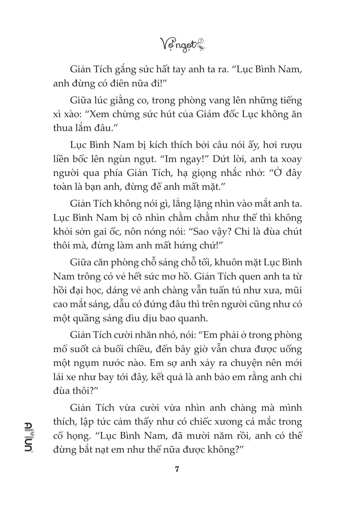 vợ ngọt - tập 1