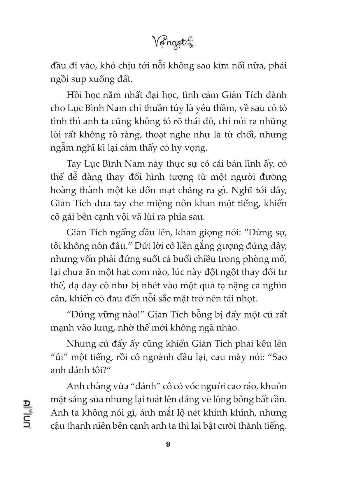 vợ ngọt - tập 1