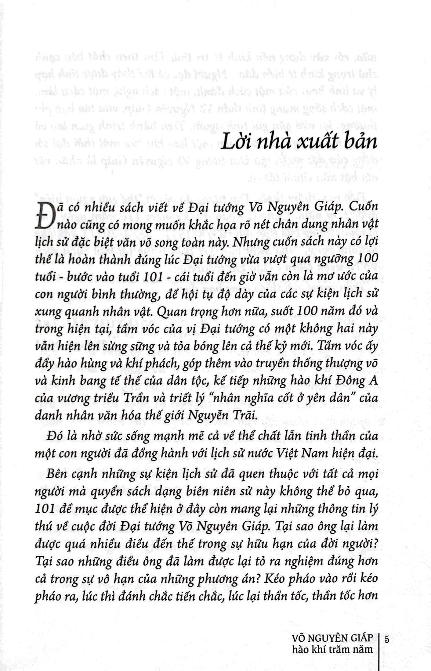 võ nguyên giáp - hào khí trăm năm (tái bản)