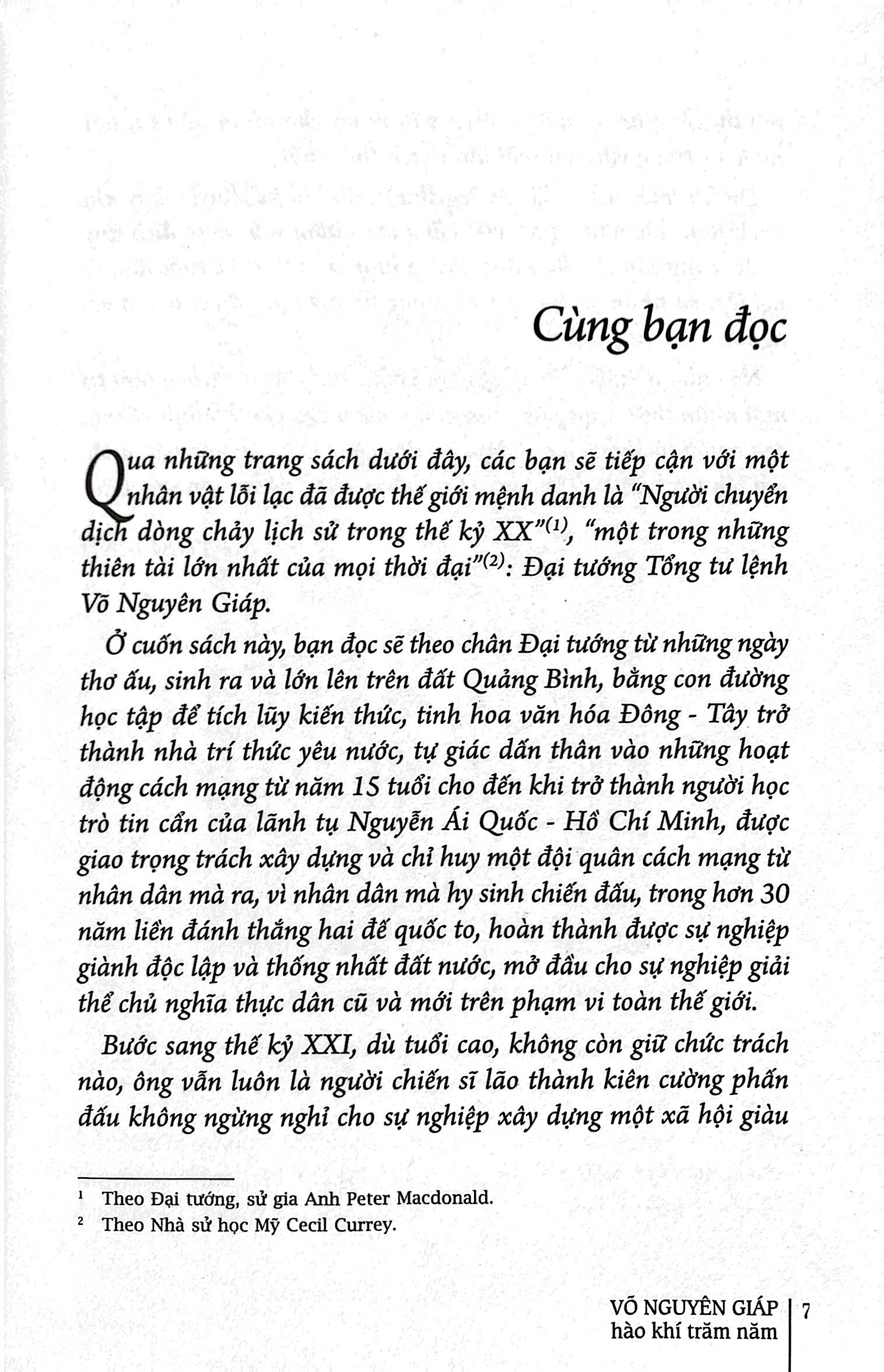 võ nguyên giáp - hào khí trăm năm (tái bản)