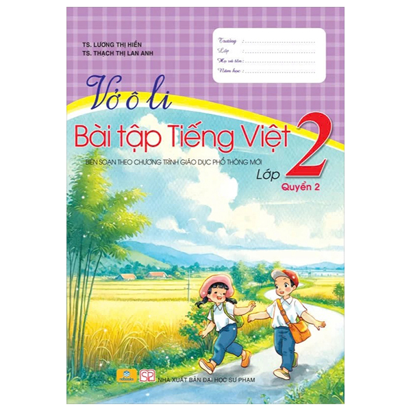 vở ô li bài tập tiếng việt 2 - quyển 2