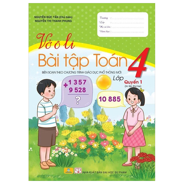 vở ô li bài tập toán 4 - quyển 1