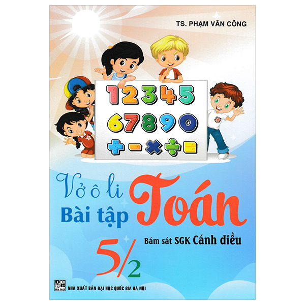 vở ô li bài tập toán 5/2 (bám sát sgk cánh diều)