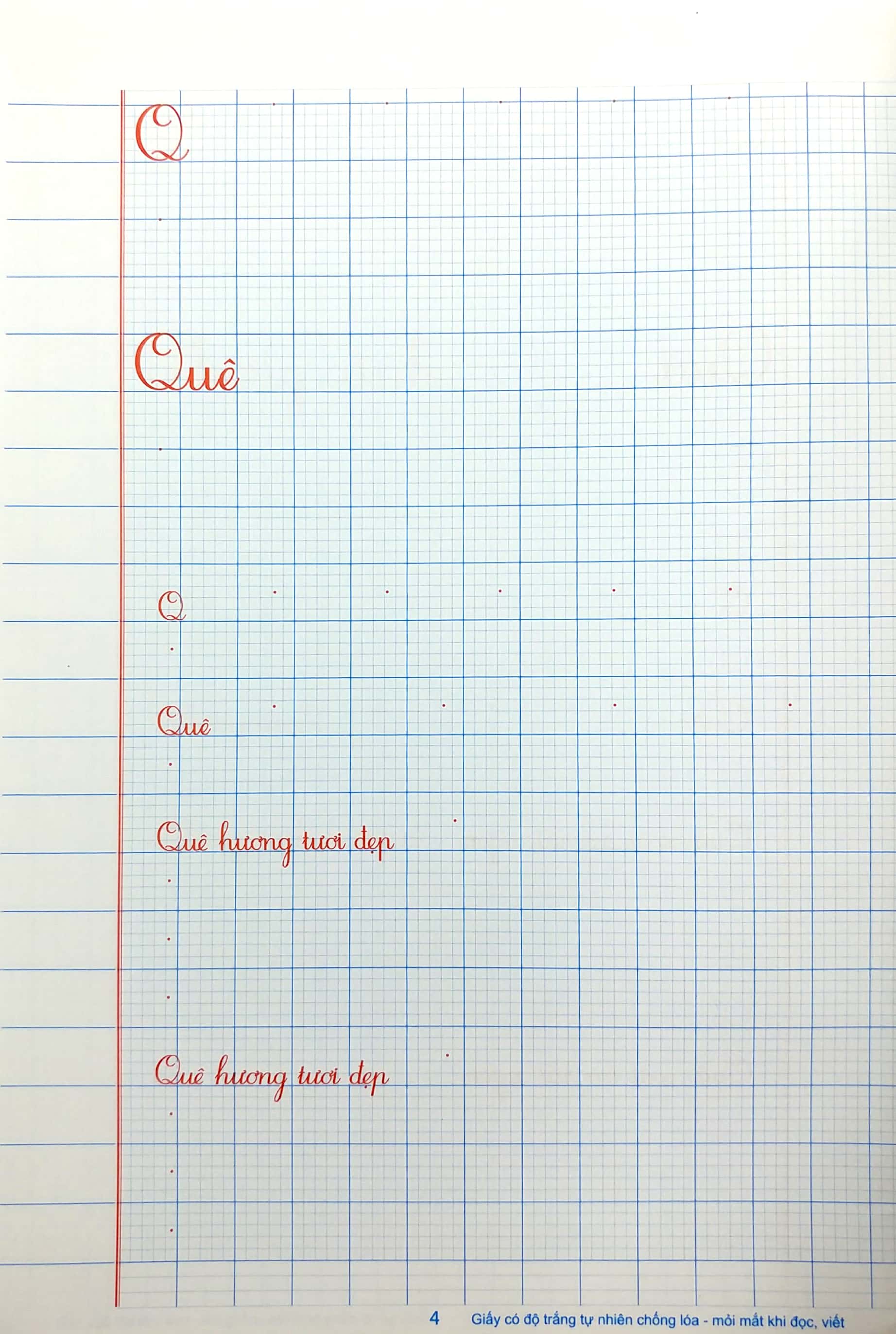 vở ô li có mẫu chữ 2 quyển 2 (2017)