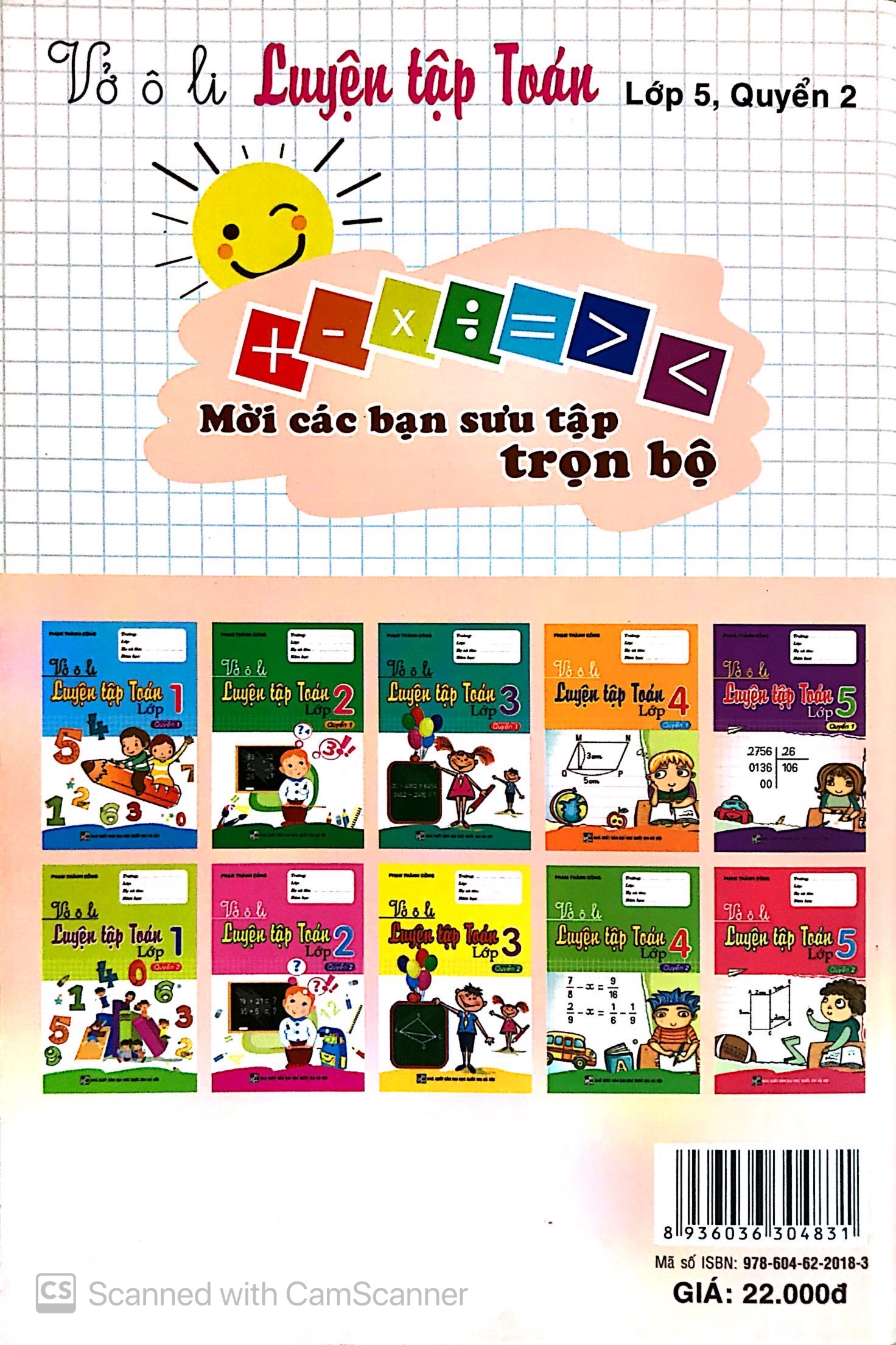 vở ô luyện tập toán lớp 5 - quyển 2